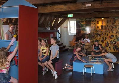Speelgoedmuseum Deventer houten spoorbaan