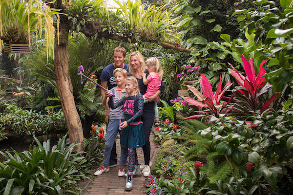 Orchideeen hoeve familiefoto