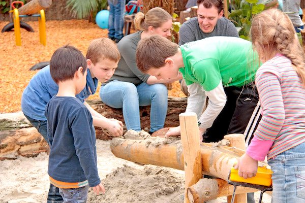 Spelen met zand