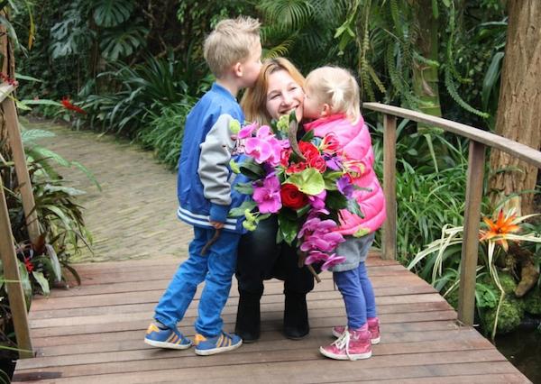 Moederdag verwendag in de Orchideeën Hoeve