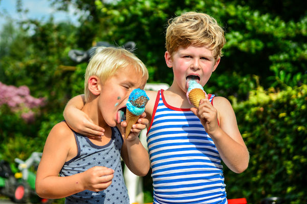 Even bijkomen met een lekker ijsje