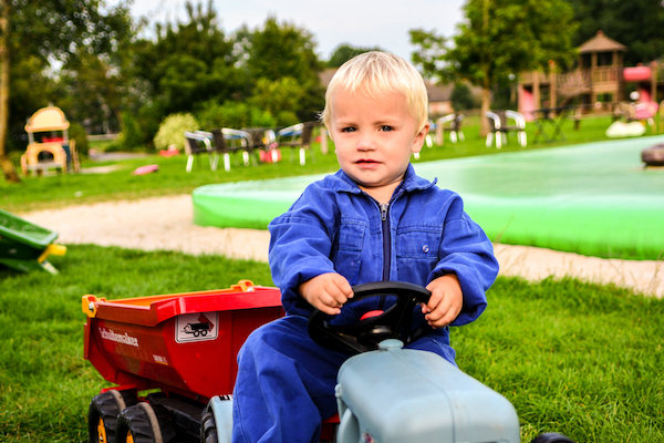 Rondrijden met de tractor