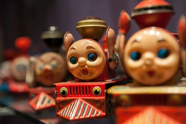 Speelgoedmuseum Brummen: Prachtige antieke speelgoed treintjes