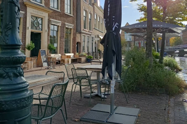 Het terras