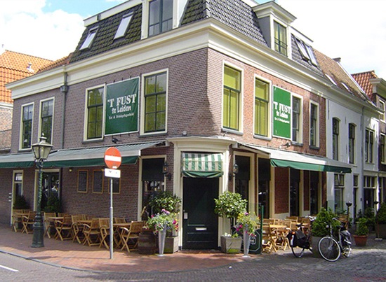 Buitenaanzicht van Restaurant 't Fust